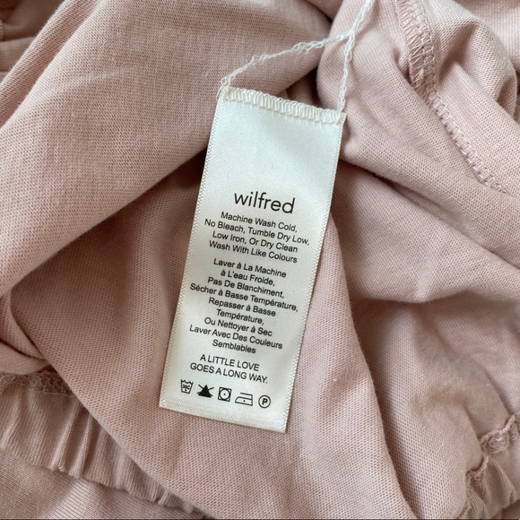 ARITZIA Wilfred Piaf Crop T-Shirt Pink - Picture 7 of 12
